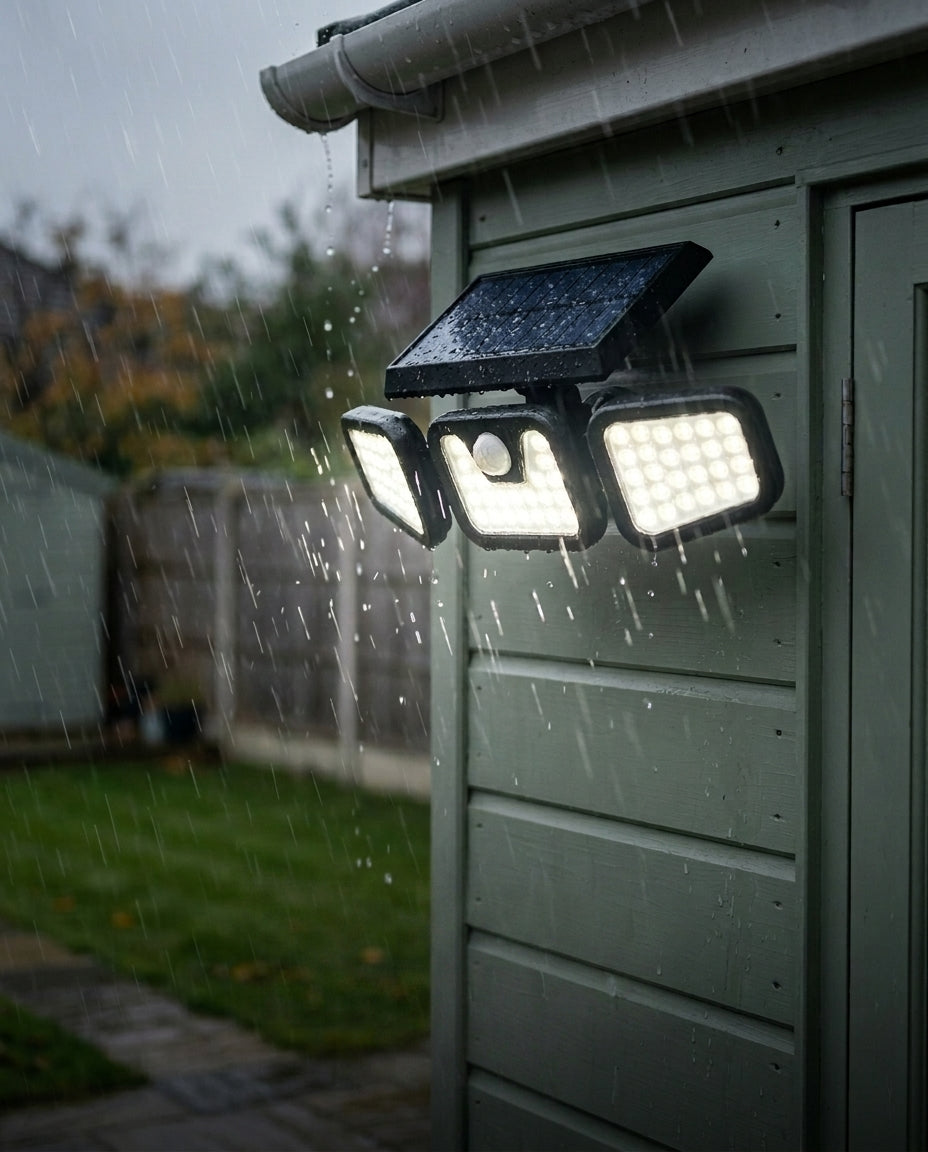 SentryBeam Solar Security Light