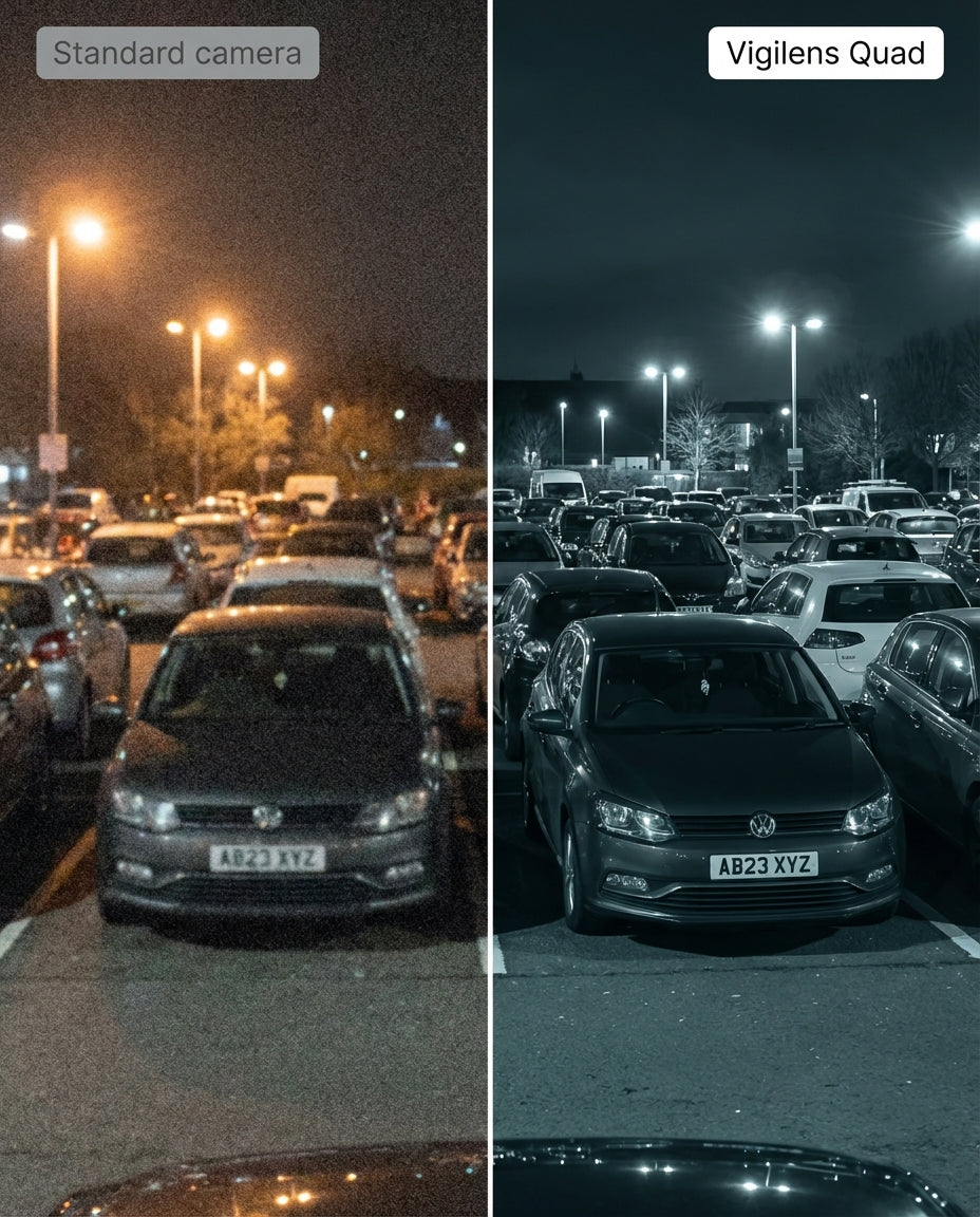 Vigilens Quad | 4-Channel Dash Cam System