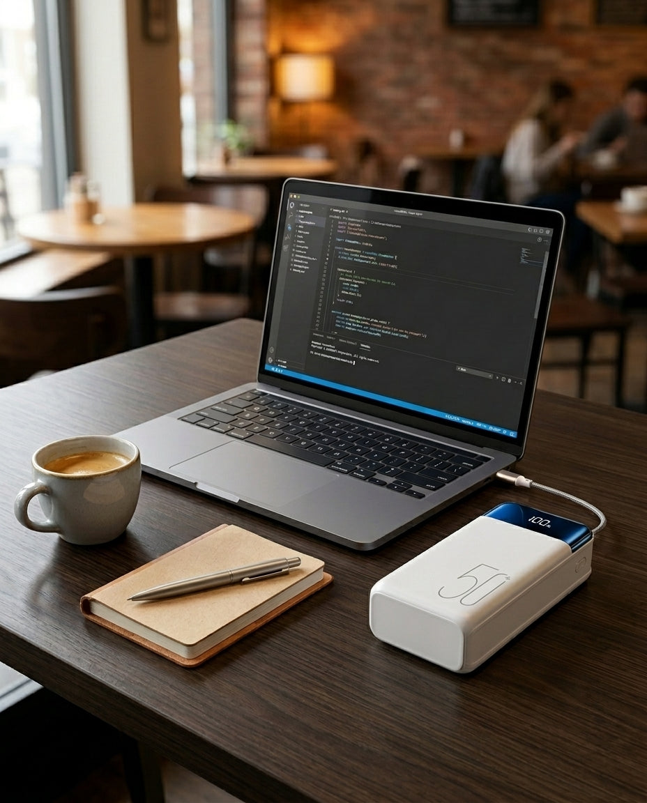 50,000mAh Power Bank | Fast Charge Phones, Tablets & Laptops