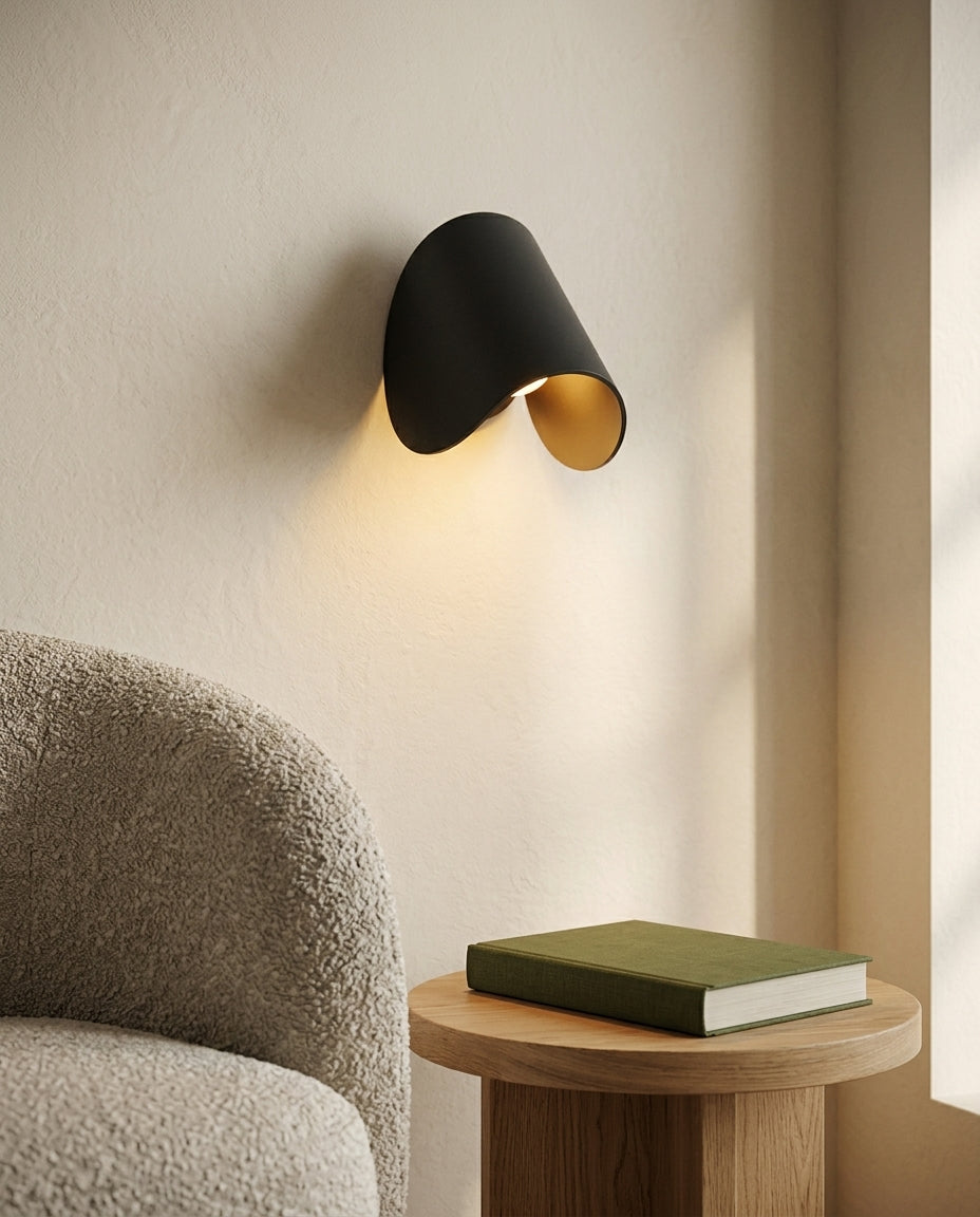 Colour-Changing LED Wall Light | Modern Brushed Design