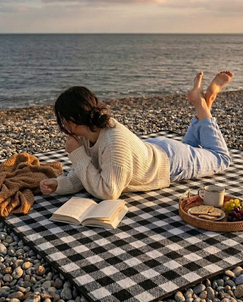 Waterproof Picnic Blanket – Foldable Sandproof Outdoor Mat