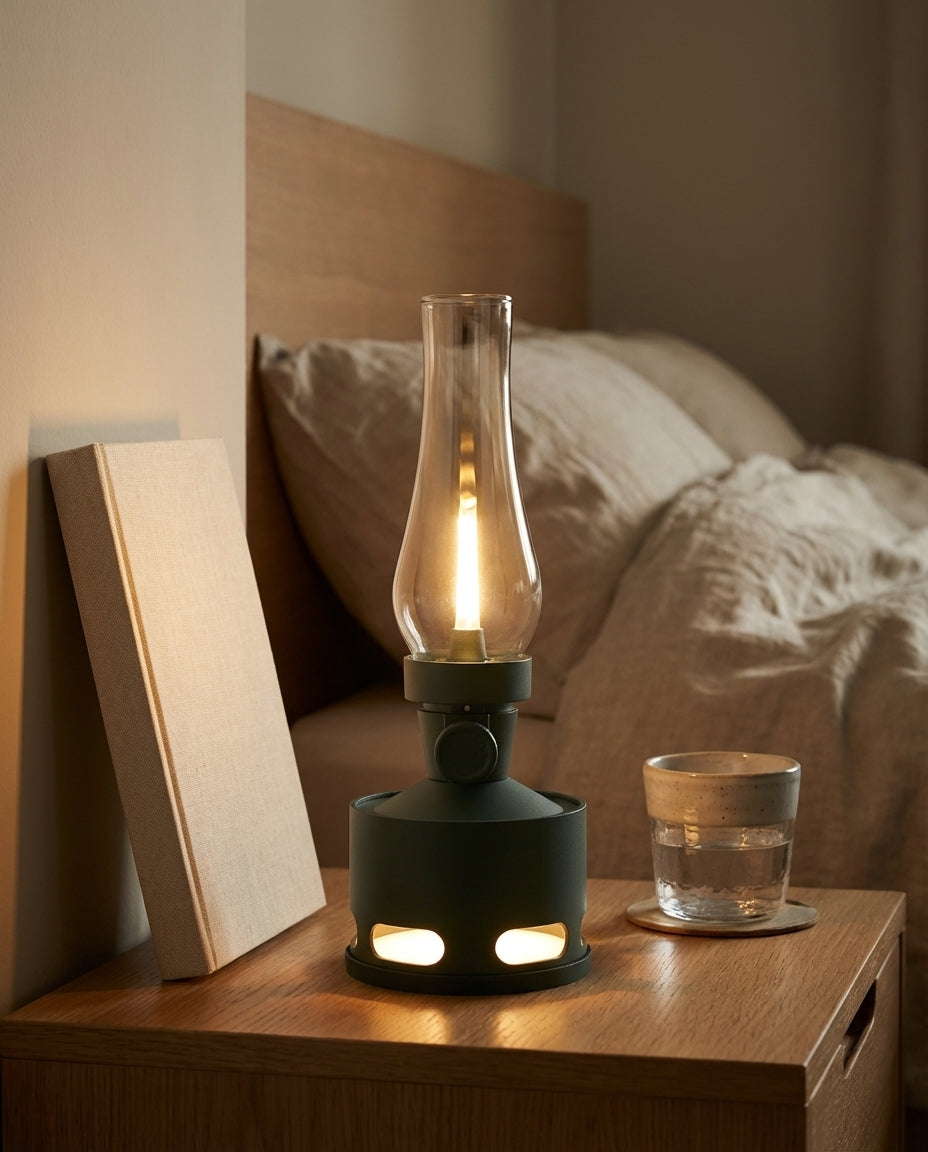 Rechargeable Vintage LED Lantern – WickGlow | USB-C