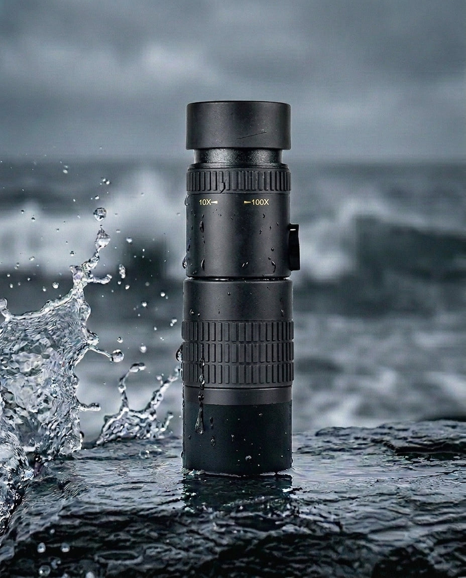 Super Zoom Monocular Telescope | Night Vision & Tripod