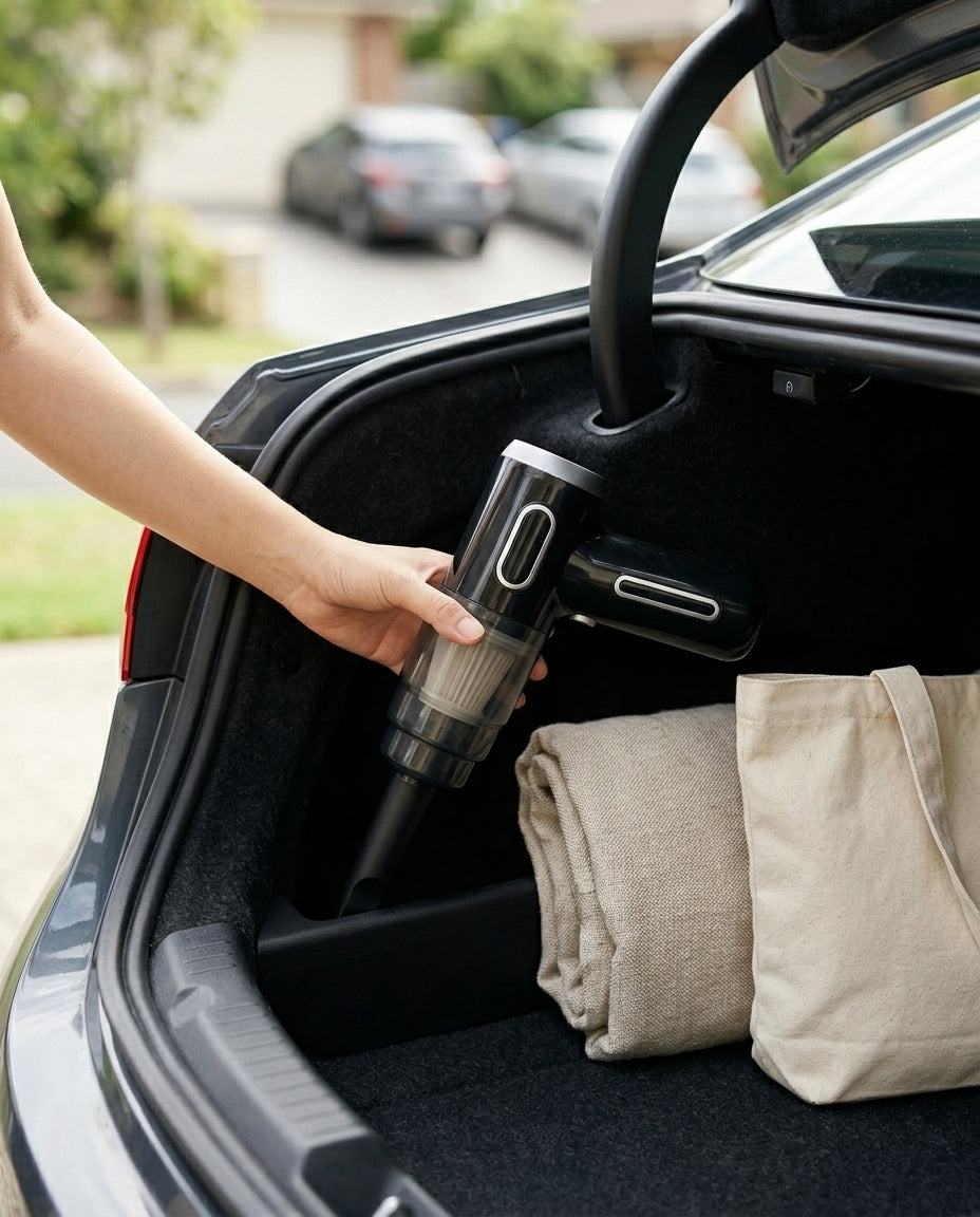 Portable Handheld Car Vacuum Cleaner | Wireless Rechargeable