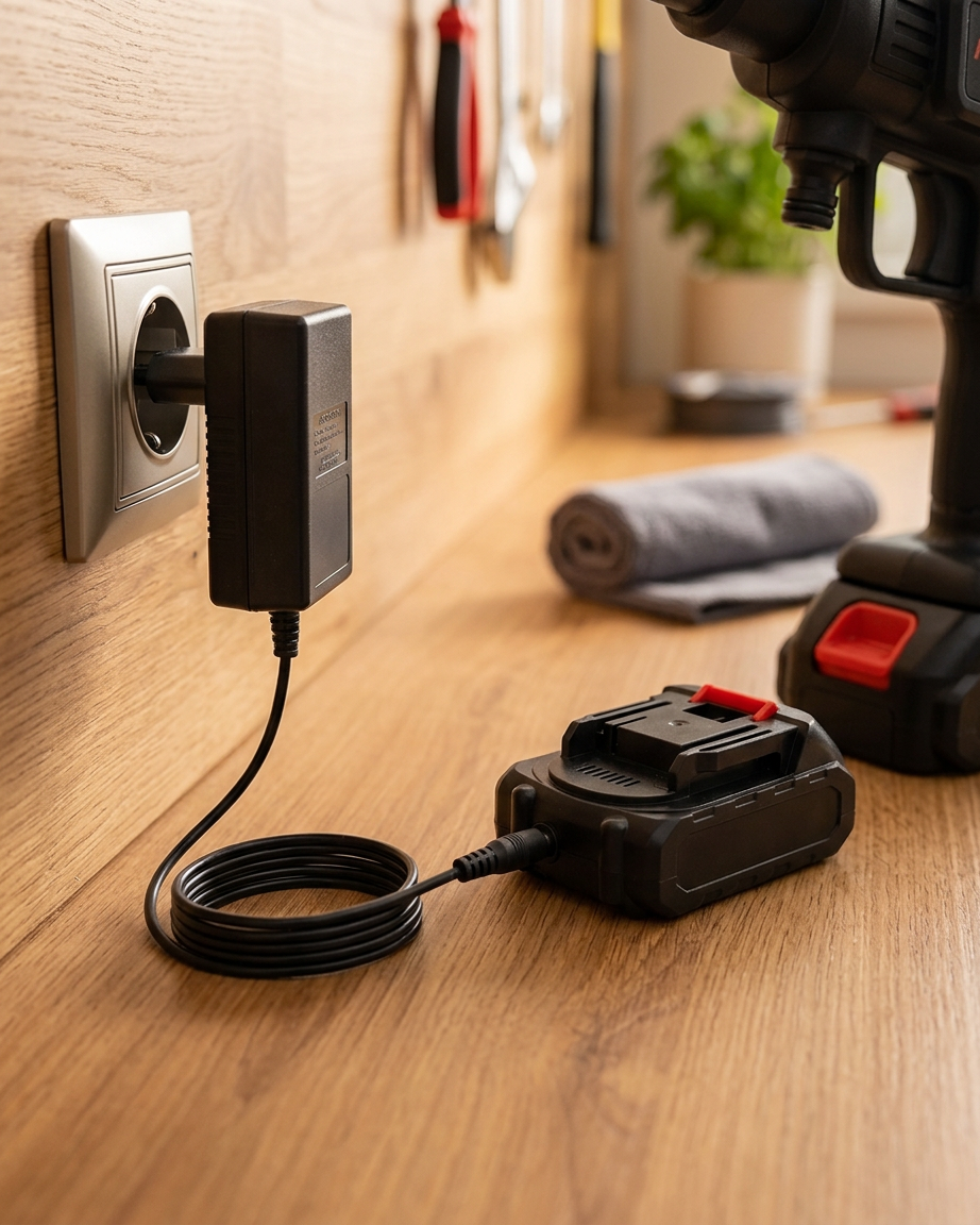 Cordless Pressure Washer Battery & Charger | 12000mAh