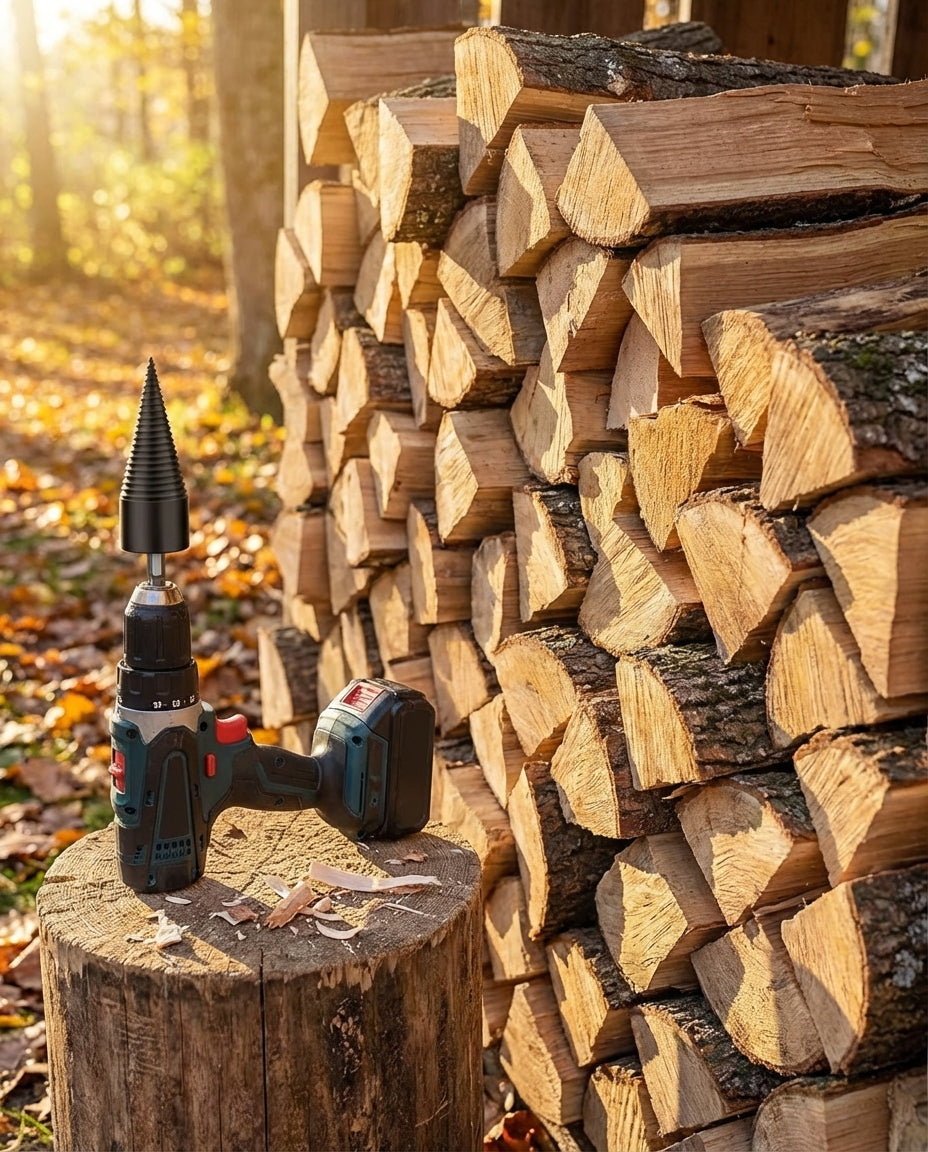 SplitMaster Pro Firewood Drill Bit