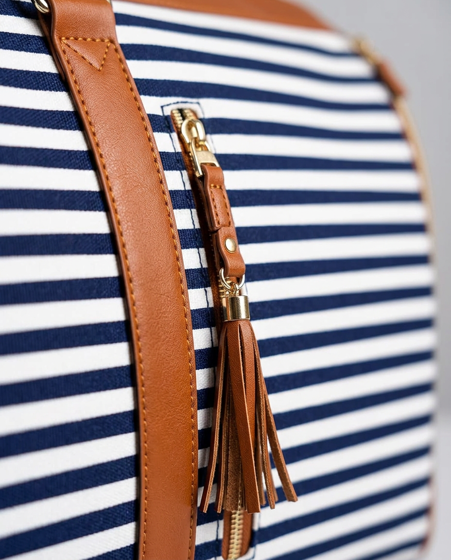 Garment Carry Bag – Foldable PU Leather Weekend Holdall