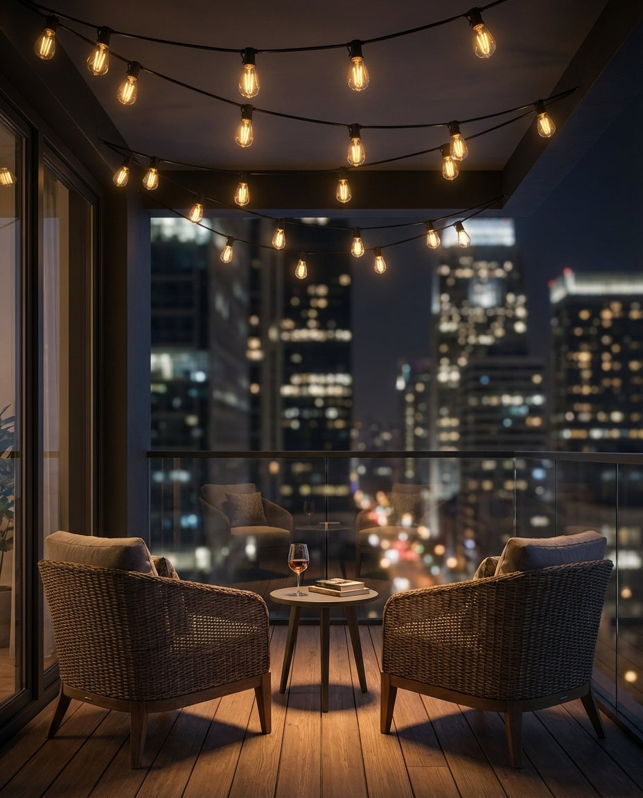 Outdoor LED String Lights – Weatherproof Garden & Patio