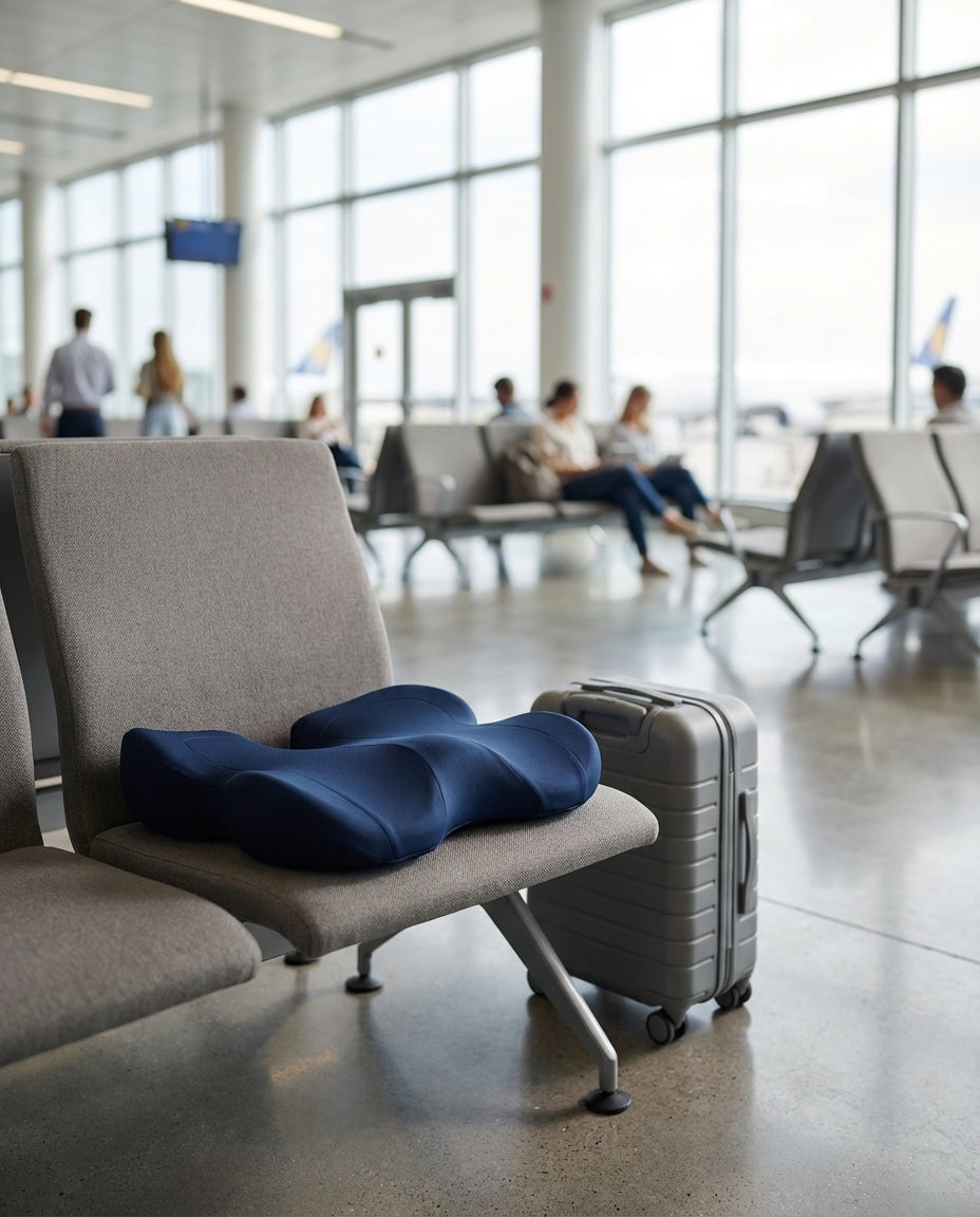 Coccyx Relief Seat Cushion | Memory Foam Orthopaedic Support