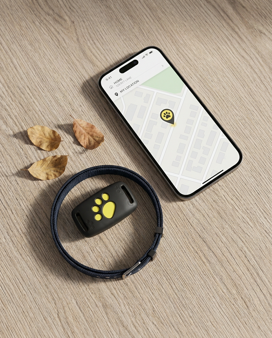 GPS Cat Tracker Collar | Real-Time Satellite Location