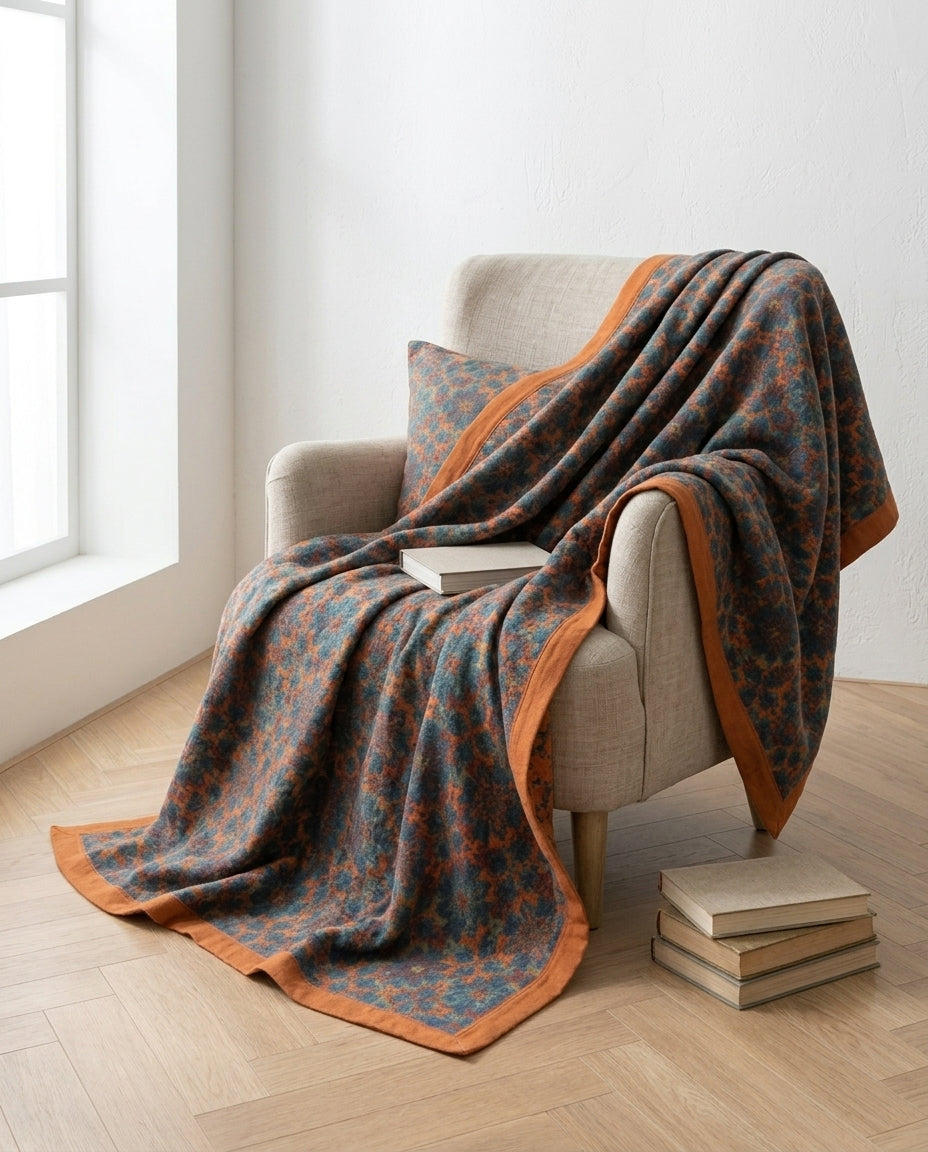 Six-Layer Cotton Blanket | Botanica Bloom Throw