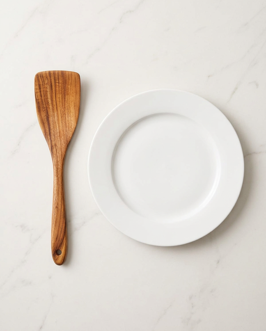 Wooden Kitchen Utensil Set 7-Piece | Natural Teak