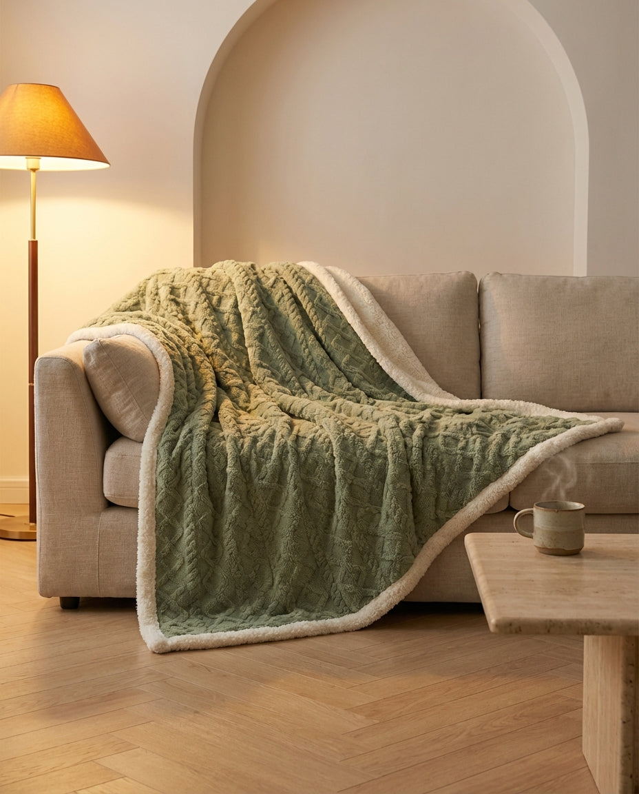 Winter Fleece Blanket – Luxury Plush Throw | 5 Sizes