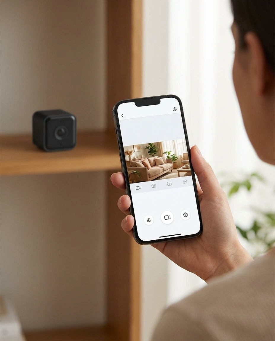 Mini WiFi Security Camera 1080P – Wireless & Weatherproof