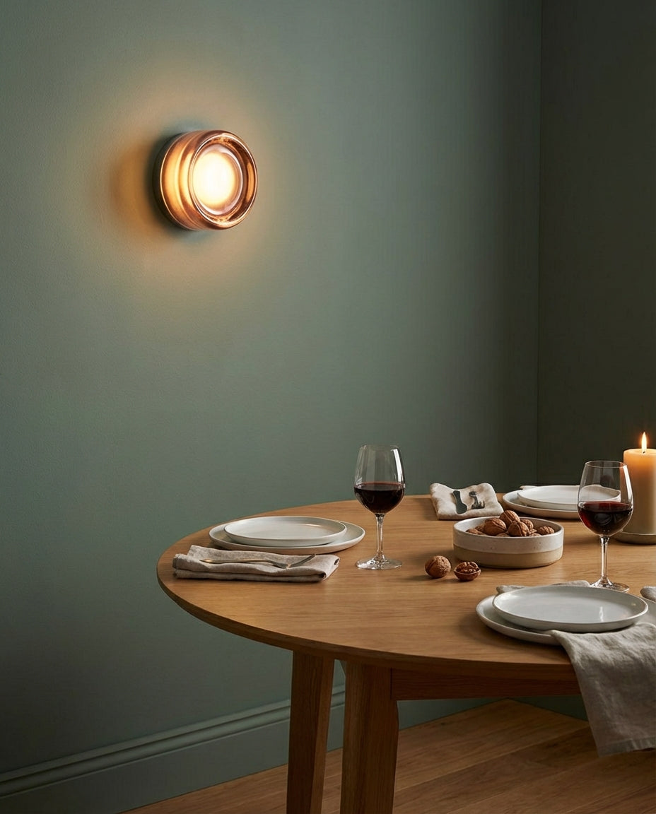 Dimple Wall Light – Modern Flush Ceiling & Wall Lamp