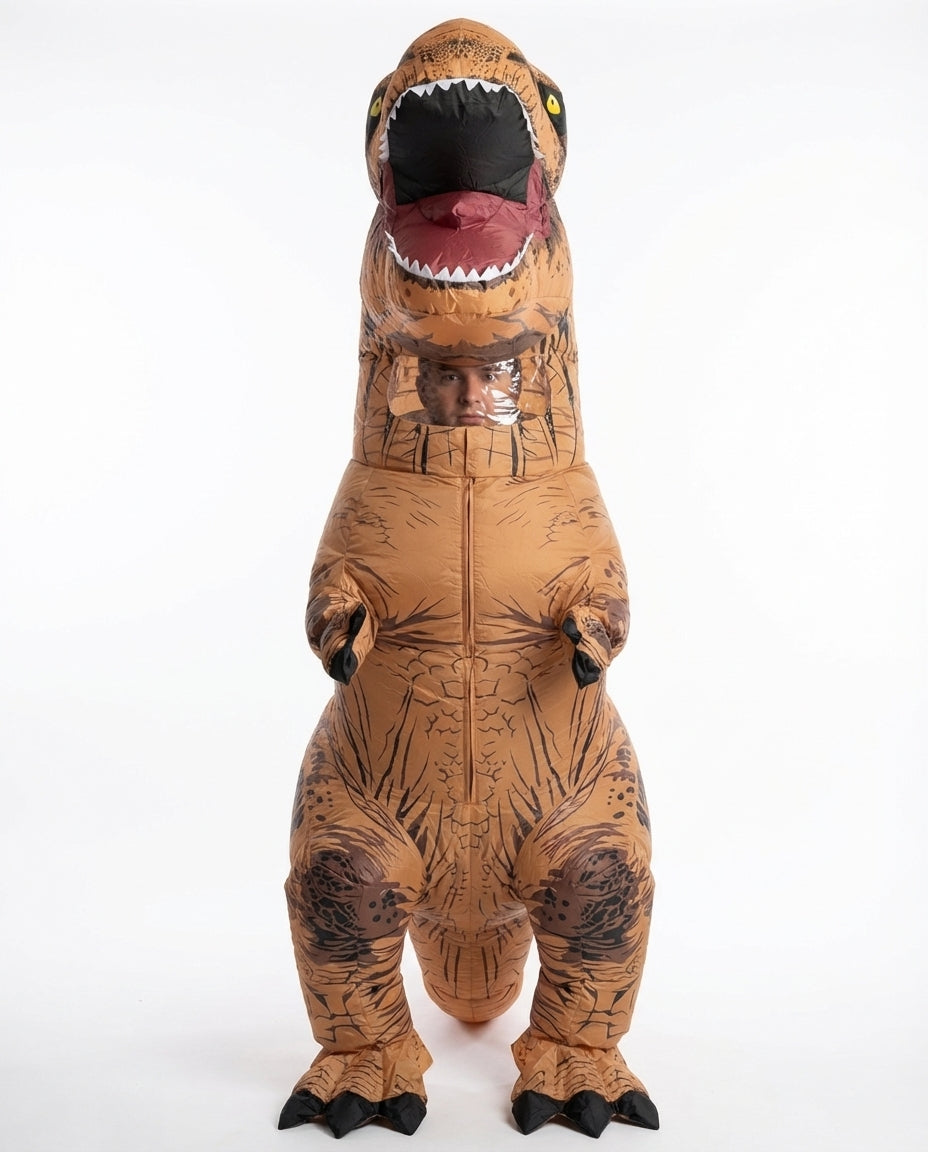 Inflatable T-Rex Costume – Kids & Adults | 2 Sizes