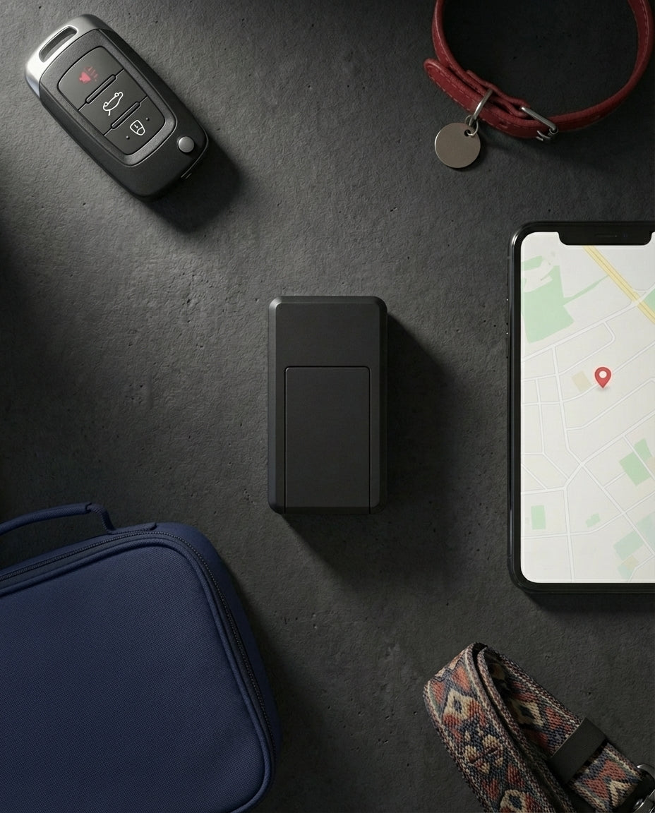 Mini Magnetic GPS Tracker | Worldwide Coverage & Real-Time
