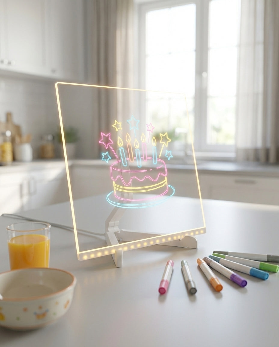 LED Drawing Board for Kids | GlowSketch Light Pad
