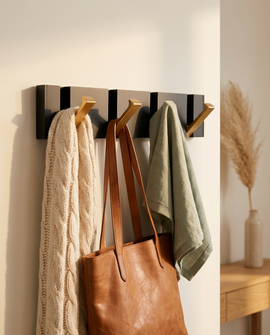 Foldable Wall Hook | Minimalist Stainless Steel Coat Hook