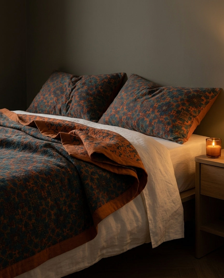 Six-Layer Cotton Blanket | Botanica Bloom Throw