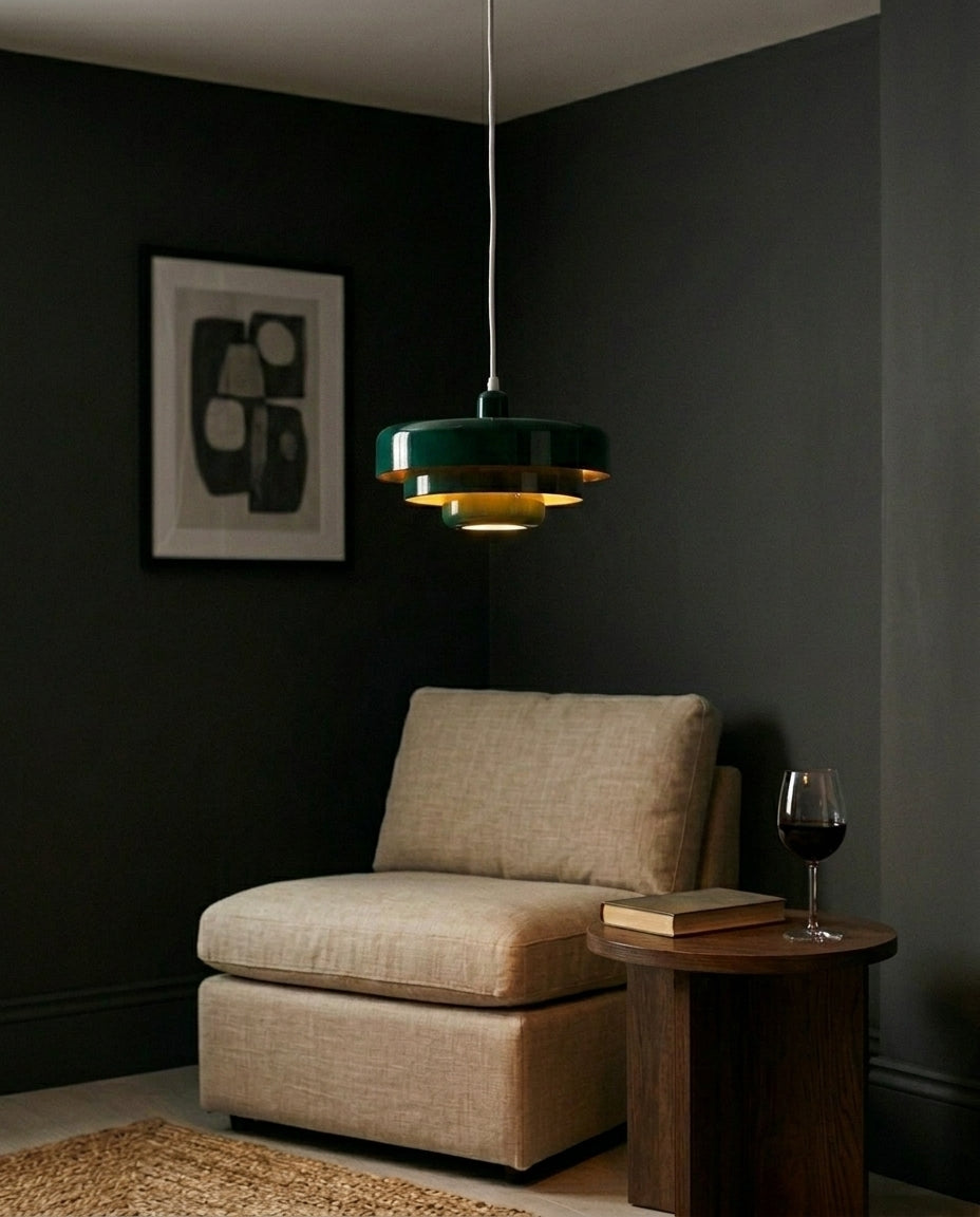 Nordic Pendant Light | Multi-Tier Vintage LED Ceiling Lamp