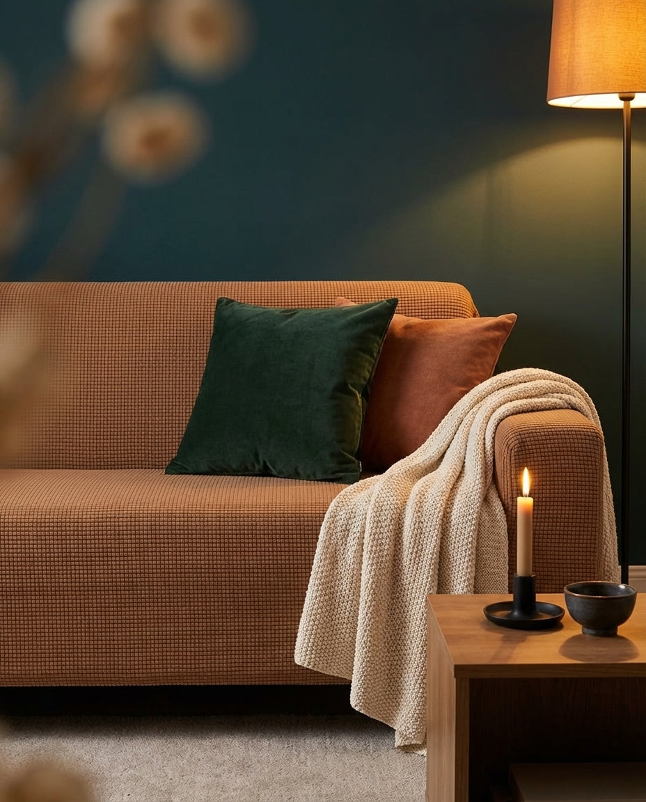 Stretch Sofa Cover | FlexFit Furniture Protector
