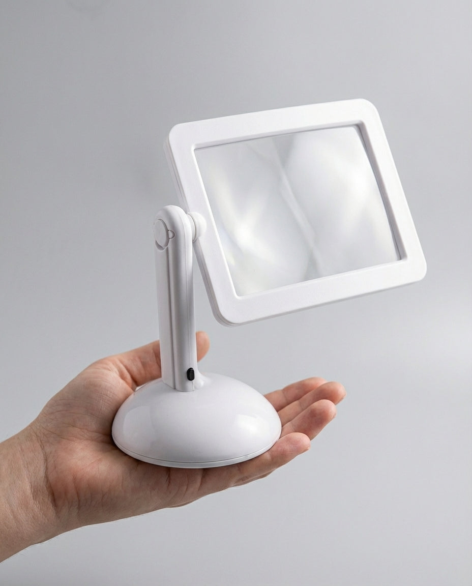 Page Magnifier with LED Light | ClaraVision Stand Magnifier