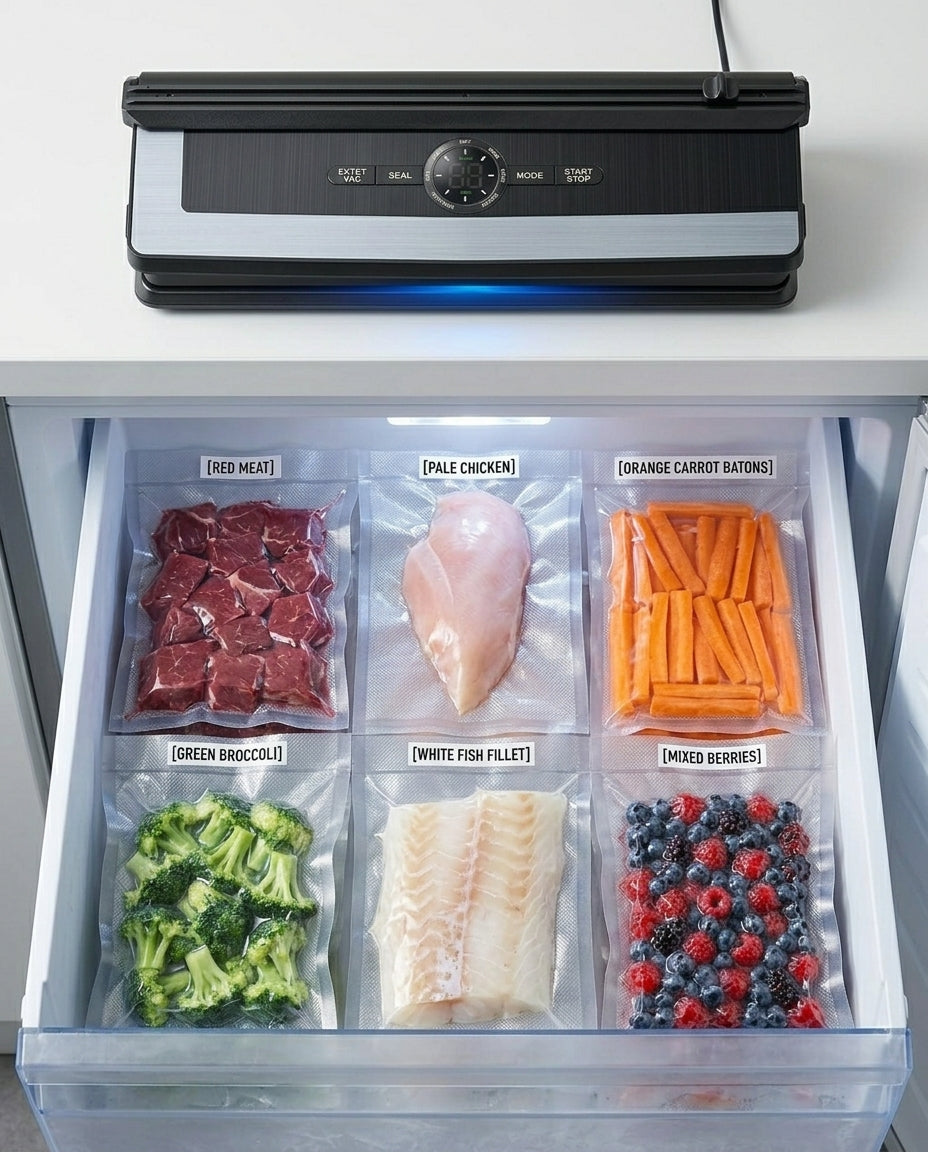 8-in-1 Vacuum Sealer with Built-In Cutter | FreshLock Pro