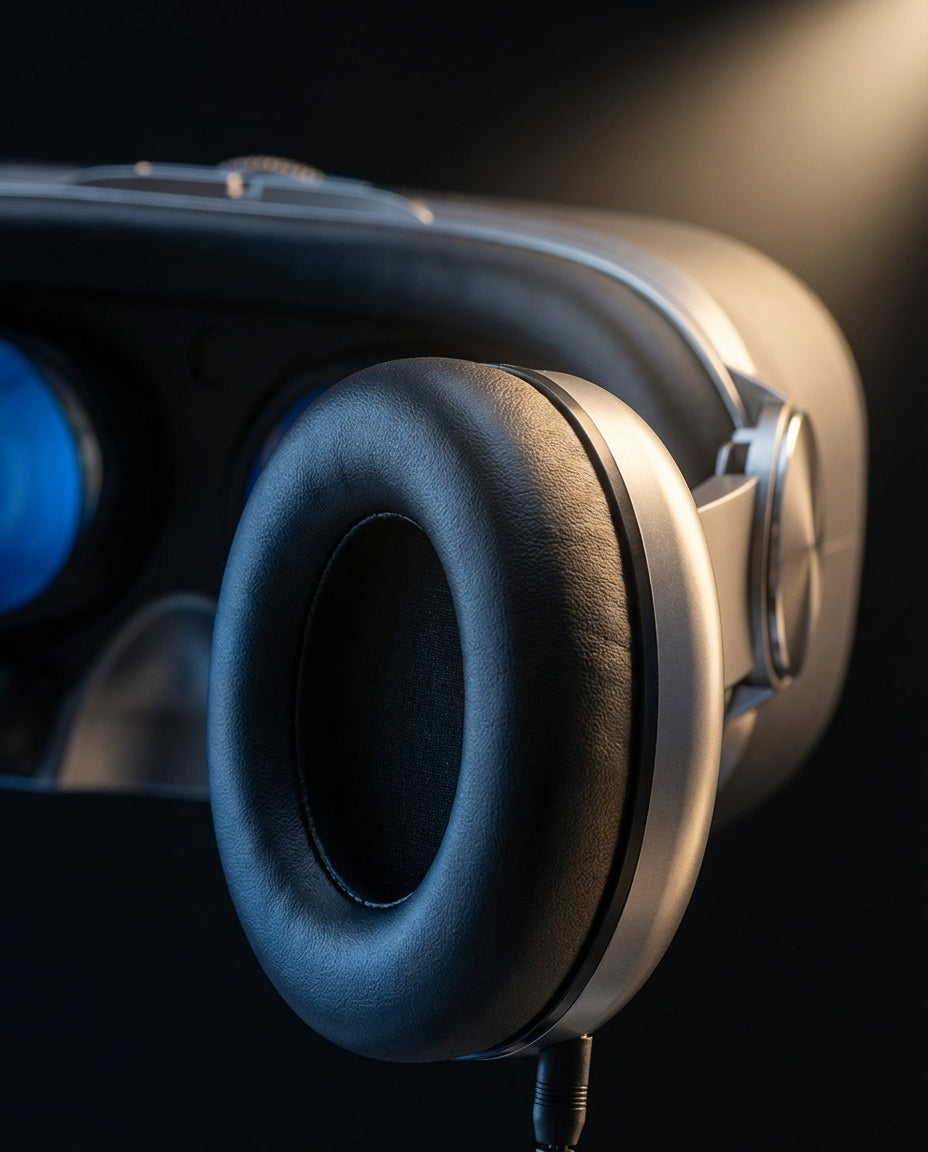 VR Headset with Built-In Headphones | ImmersaView Pro