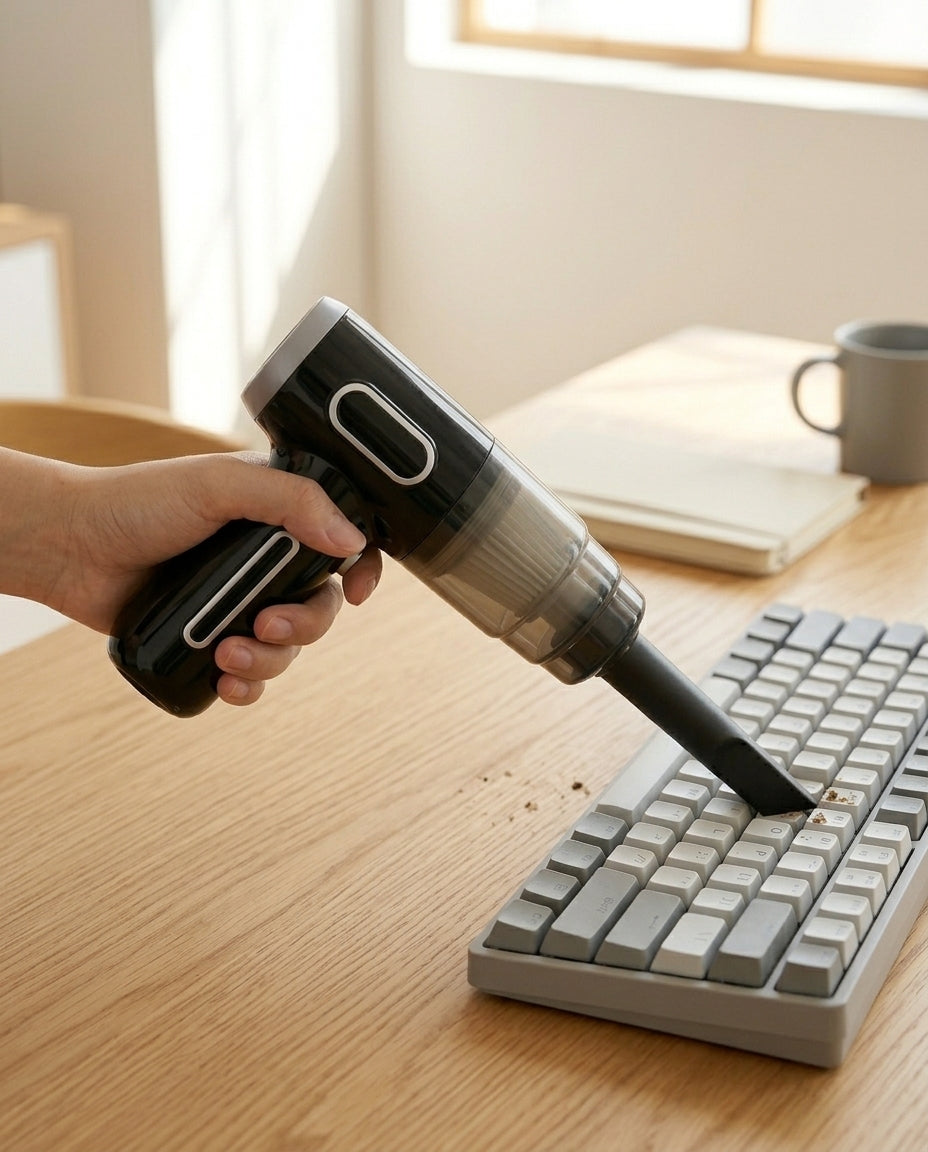 Portable Handheld Car Vacuum Cleaner | Wireless Rechargeable