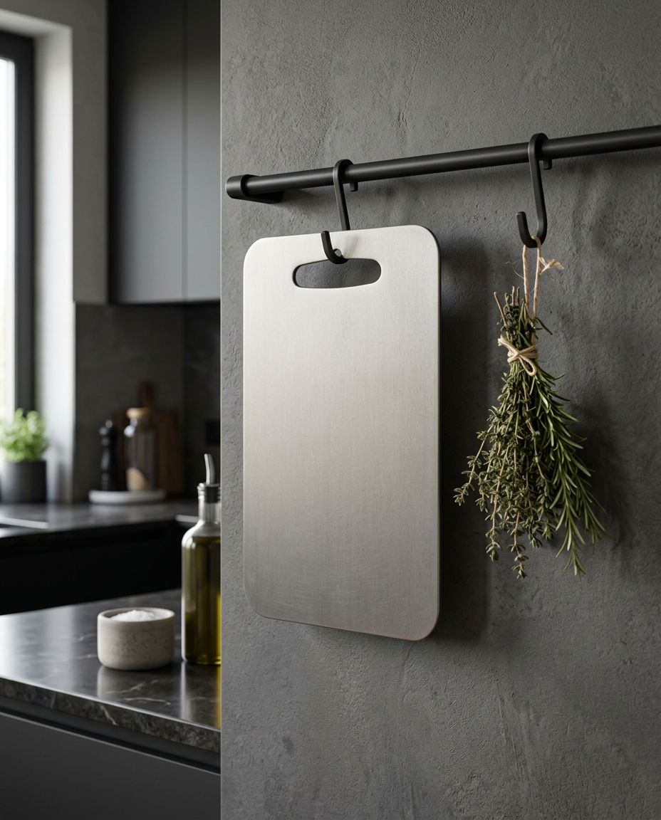 Titanium Cutting Board | Antibacterial BPA-Free Kitchen Board