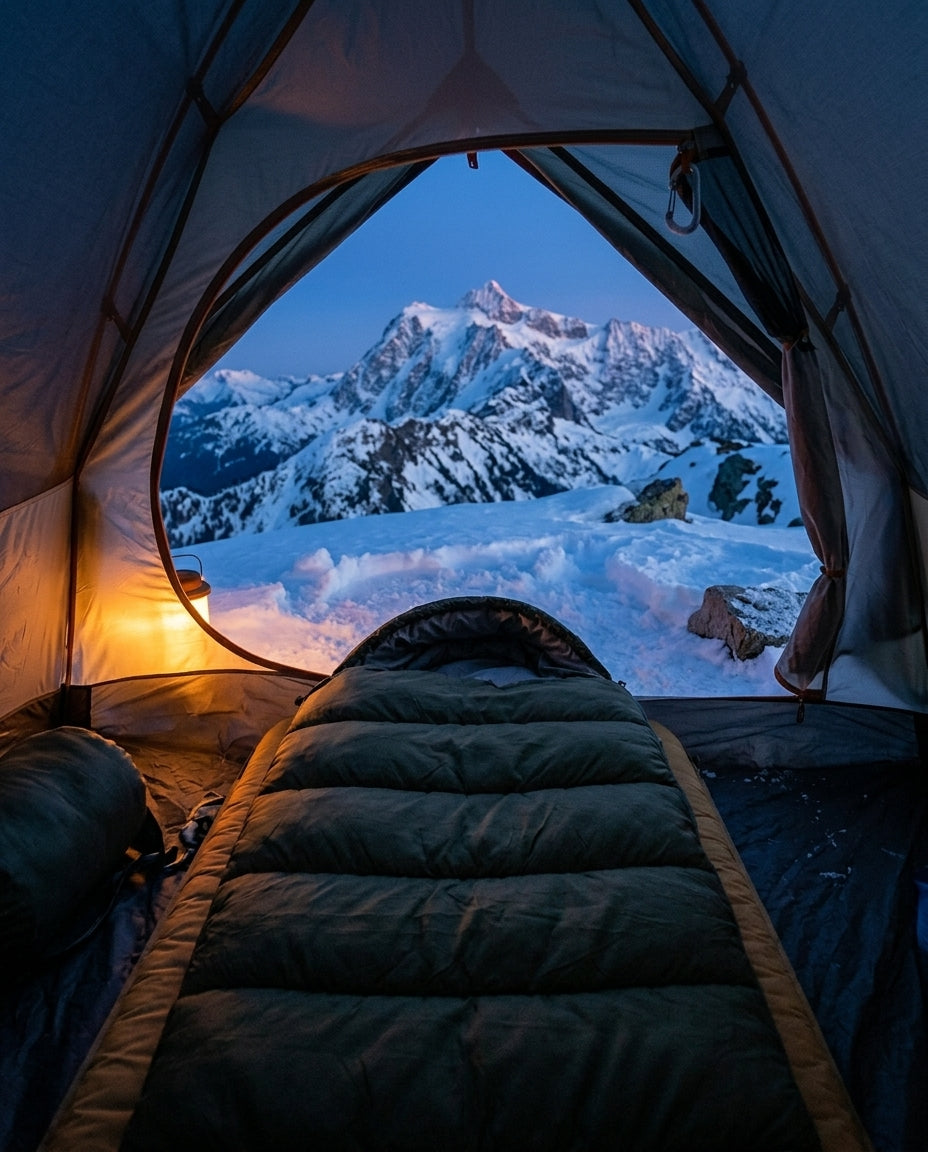 Insulated Camping Sleeping Bag – Lightweight 4-Season