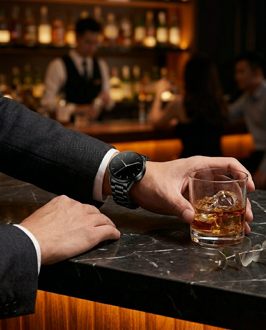 Classic Round Smartwatch – Bluetooth | Apple & Android