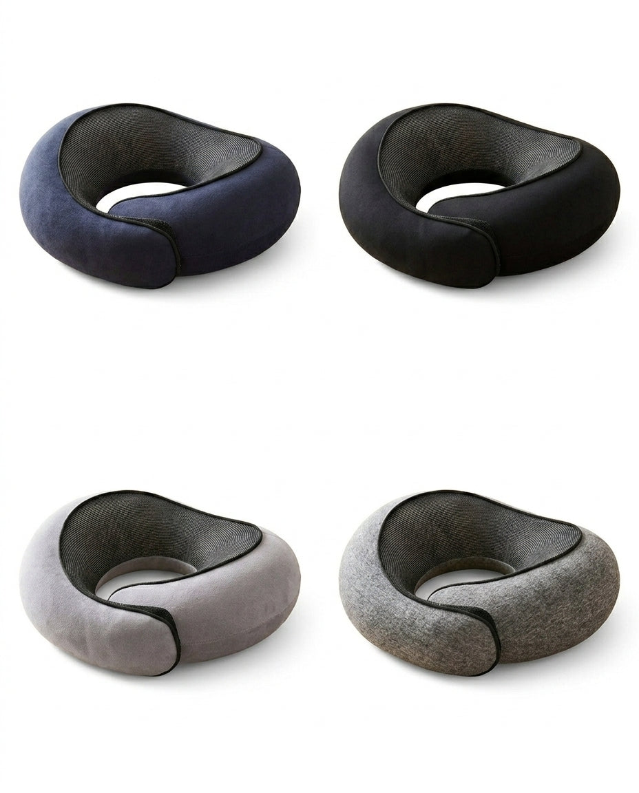 Memory Foam Travel Pillow | DreamDrift Neck Support