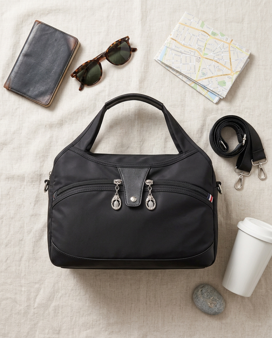 Anti-Theft Crossbody Handbag – Waterproof Oxford Tote