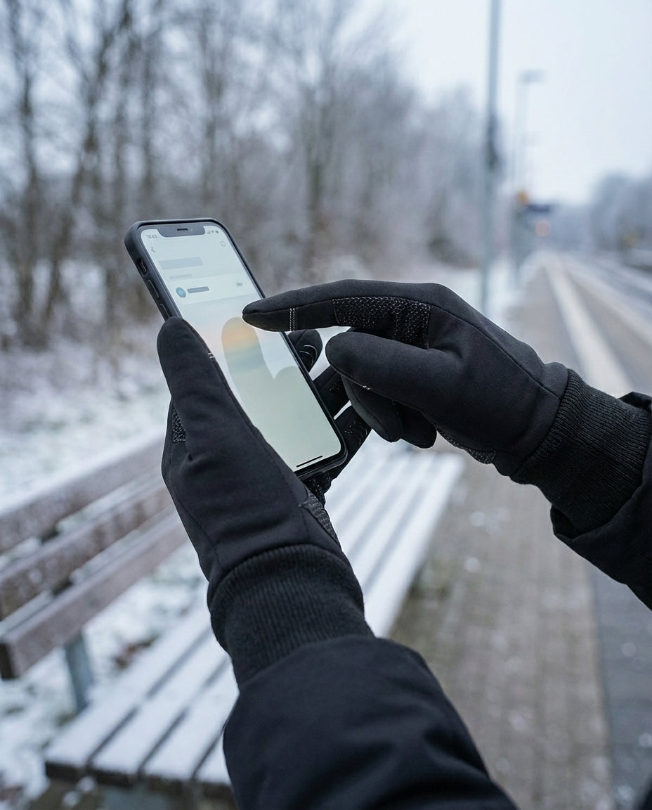 Touchscreen Winter Gloves – Windproof & Waterproof