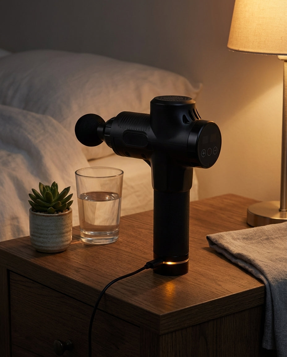 Massage Gun with 6 Attachments | Deep Muscle Relief