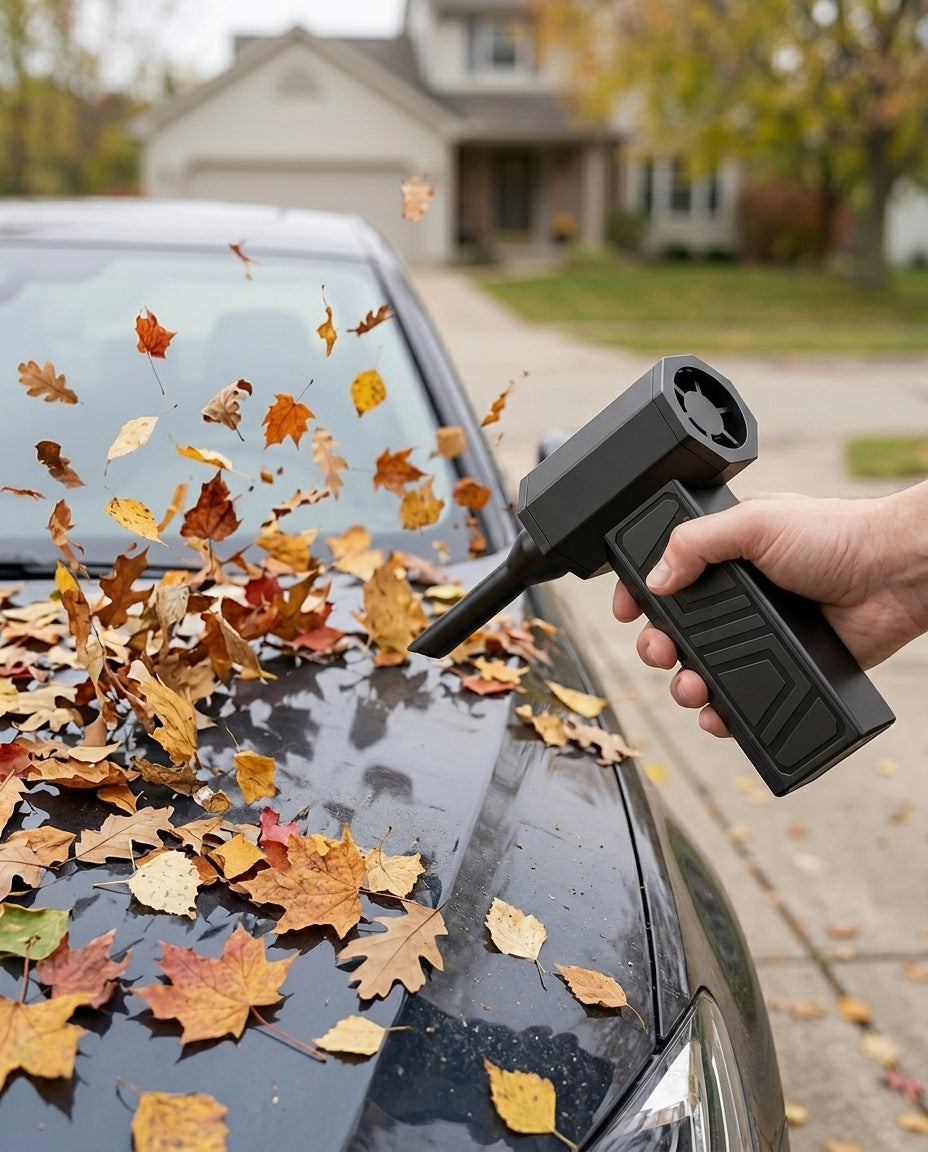 Mini Air Blower & Vacuum | 130,000 RPM Cordless Jet Fan