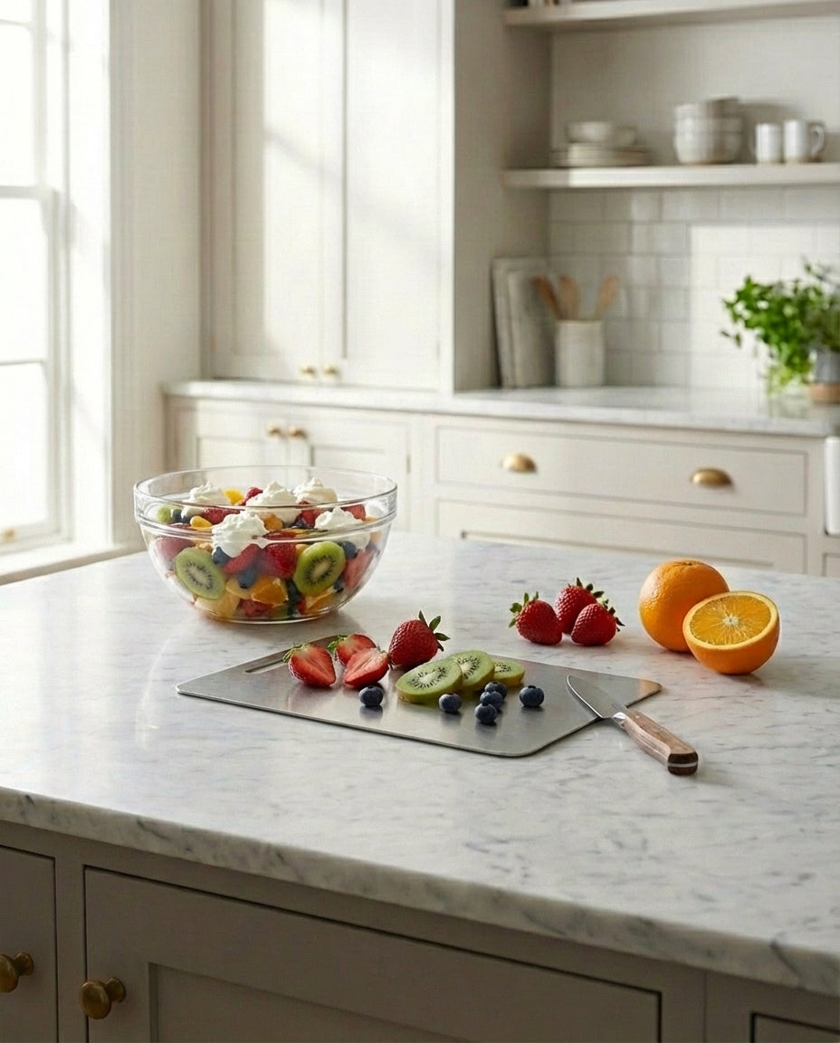 Titanium Steel Cutting Board | No BPA or Microplastics