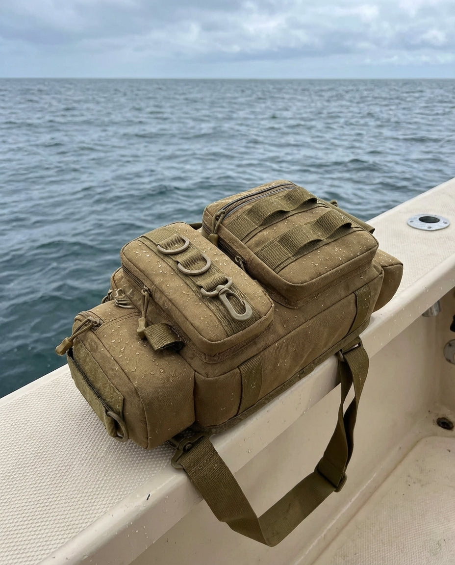 Fishing Shoulder & Waist Bag | Rod Holder Tackle Bag