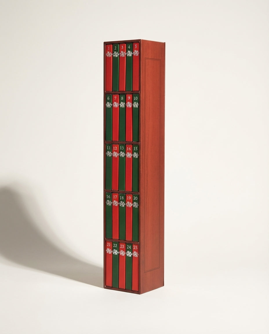 The Literary Bookshelf Countdown Calendar