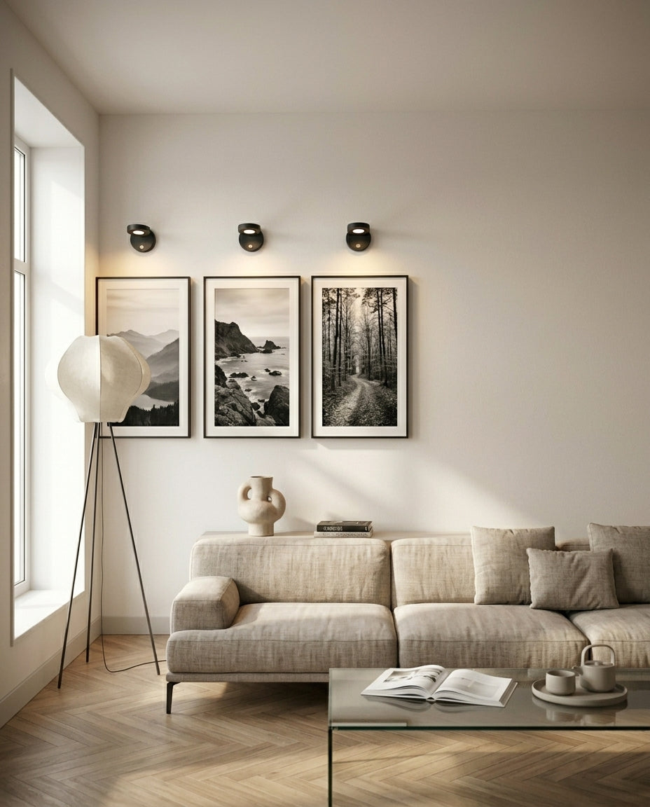 Wireless LED Spotlight with Motion Sensor | LumaSwivel 360