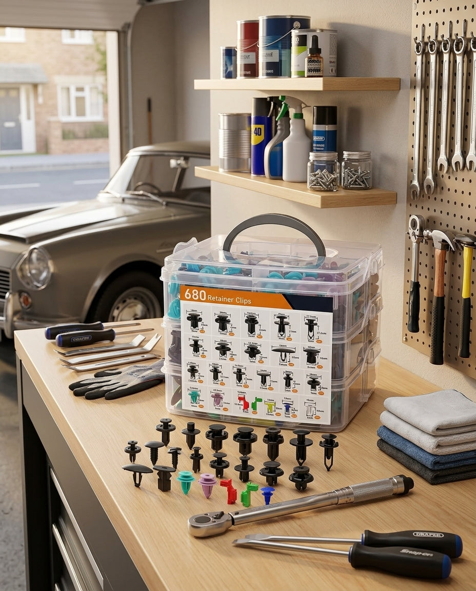 ClipVault 680 | The Complete Car Fastener Rescue Kit