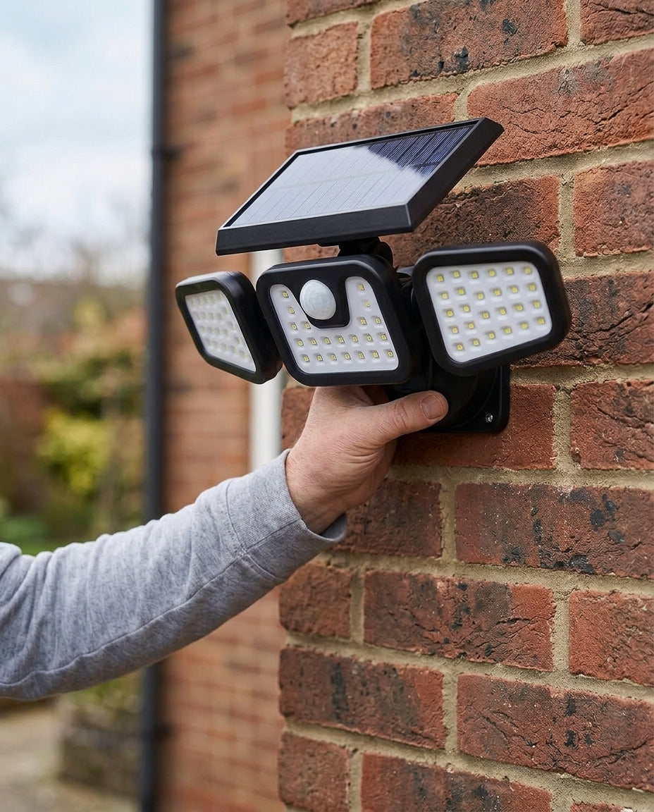 SentryBeam Solar Security Light
