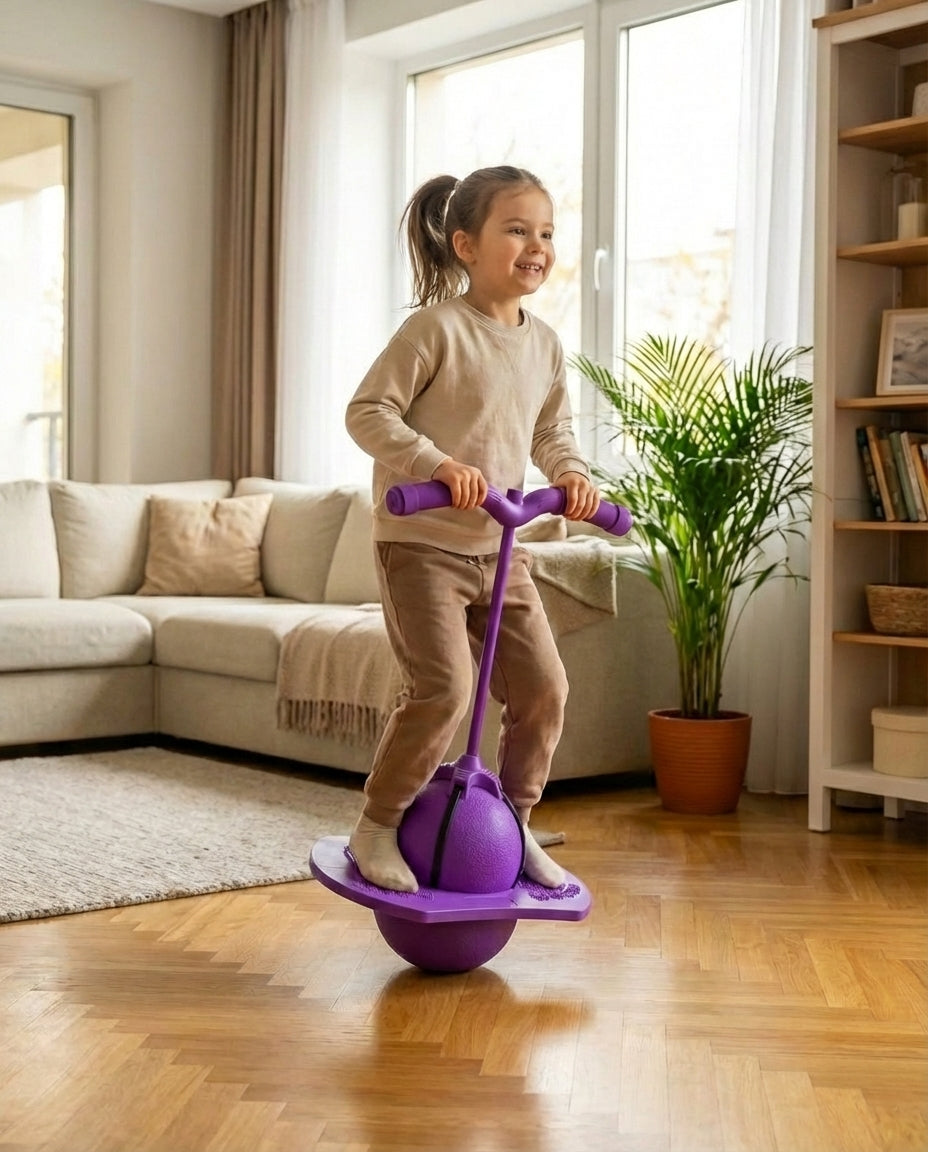 Balancing Pogo Stick for Kids | SpringHop Bouncer