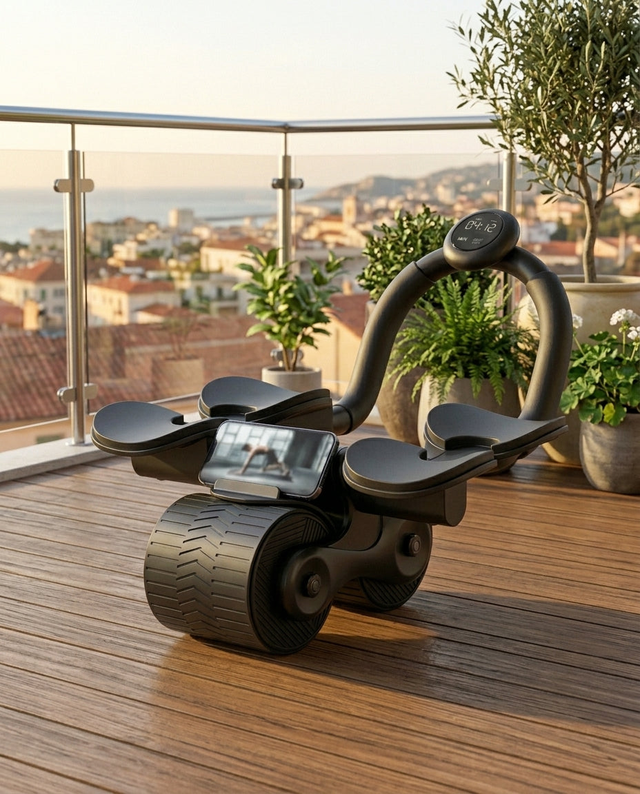 Ab Roller Wheel with Phone Holder | CorePro 360