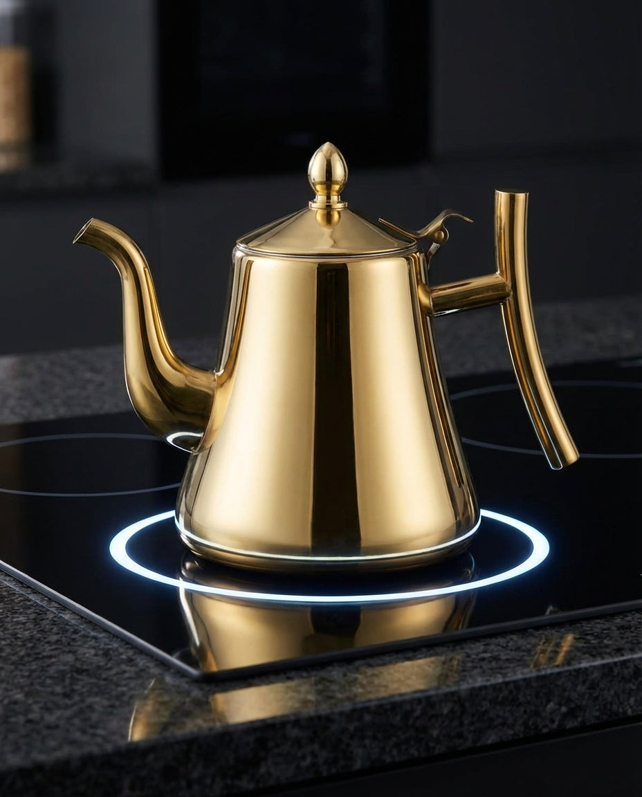 Induction Kettle with One Filter | Stainless Steel Tea Kettle