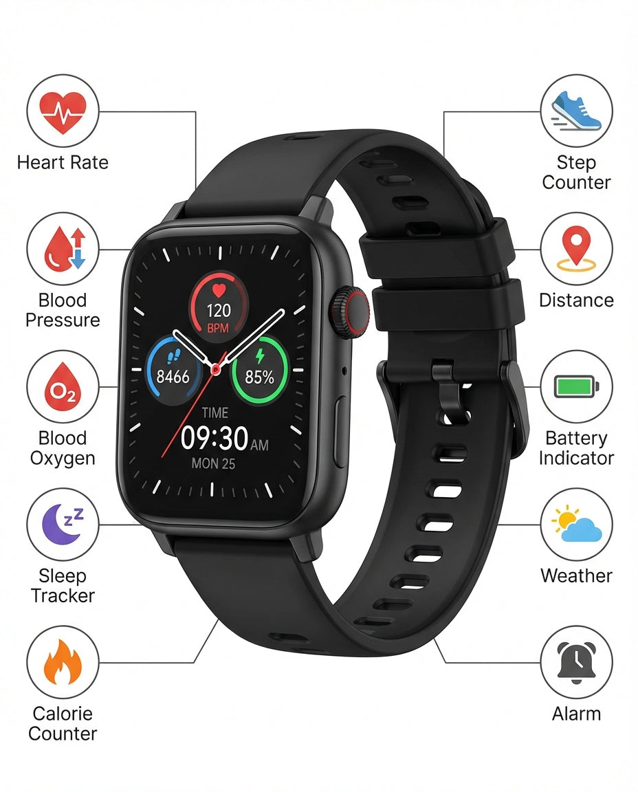 Non-Invasive Blood Glucose Monitor Watch | GlucoSense