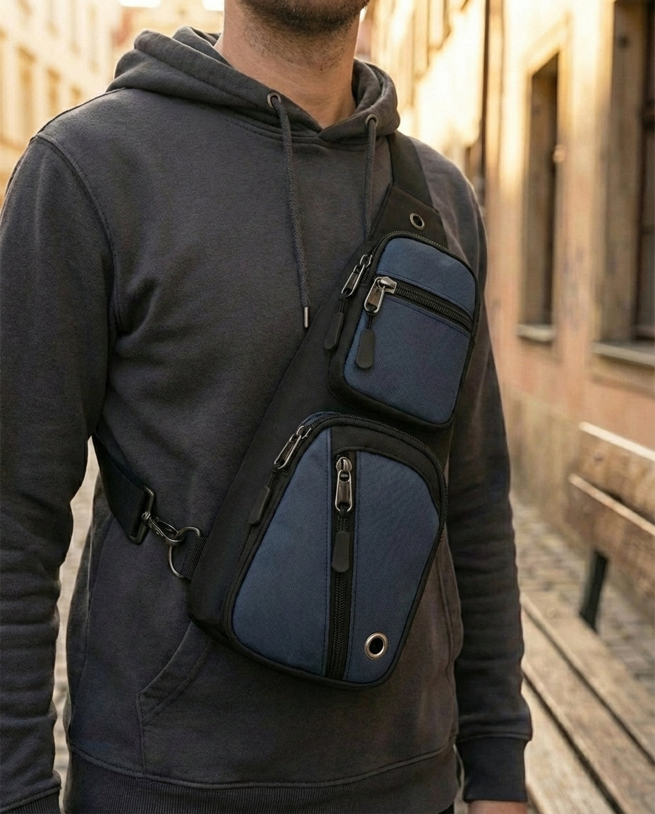 Tactical Sling Bag | Anti-Theft, Water-Resistant Chest Pack