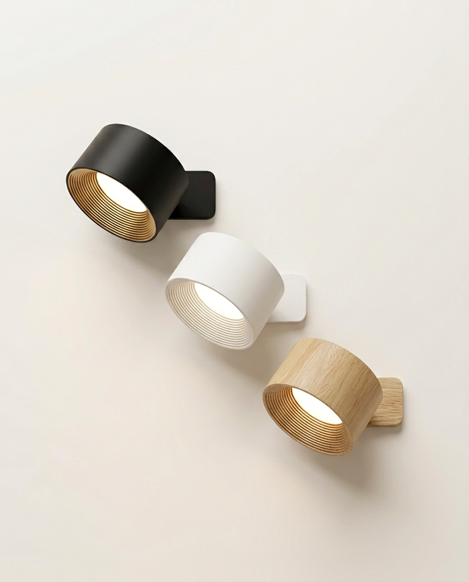 Wireless Rechargeable Wall Light | 360° Flex Beam